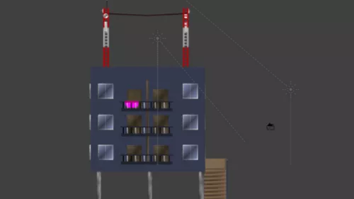 Creator Block Gaming Object 3d model