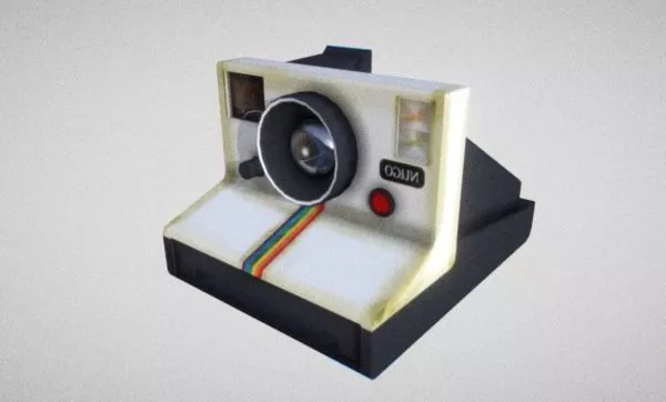 Vintage Nikon Slr Camera 3d model