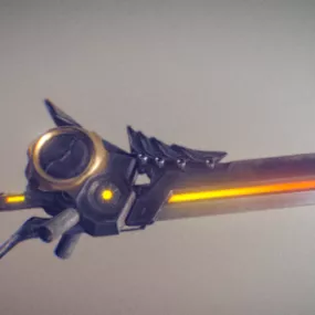 Rev Blade Sci-fi Weapon 3d model