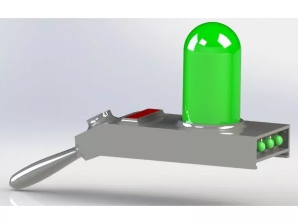 Portal Wall With Shelf 3d model