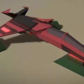Robin Futuristic Aircraft Design 3d model