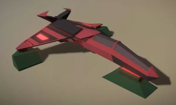 Waco Airplane 3d model