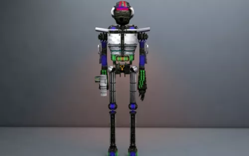 Mech Scifi Robot 3d model