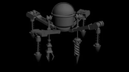 Metabee Robot Character 3d model