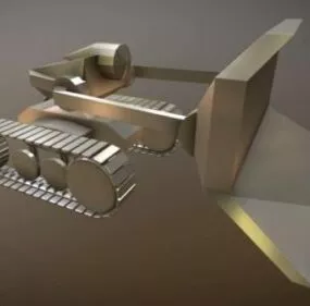 Robot Hi-tech Design 3d model