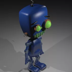 Human Robot Character 3d model
