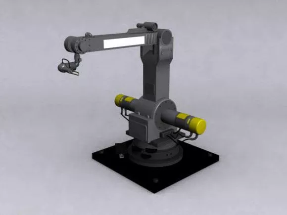 Industry Robot Arm 3d model Industry Robot Arm 3d model