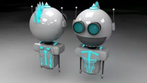 Trophy Cup Man Shape 3d model