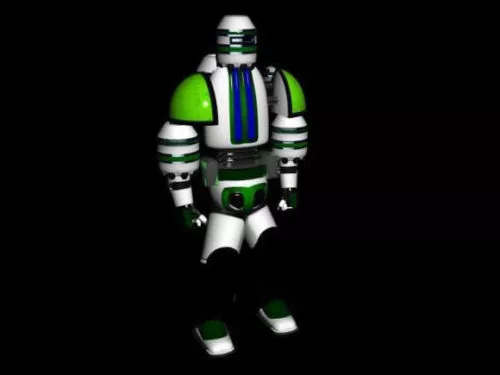 Fighting Robot 3d model