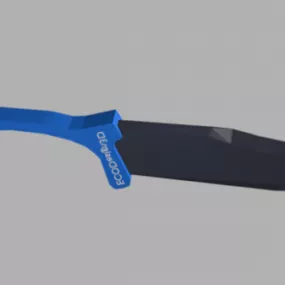 Rock Knife Weapon 3d model