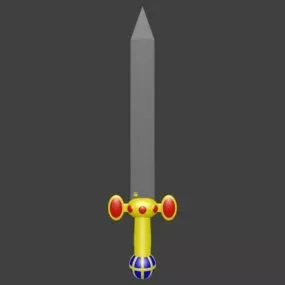 Royal Sword Gaming Style 3d model