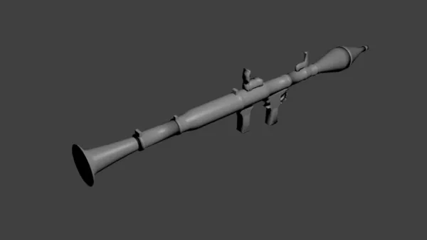 Lowpoly Army Tank 3d model