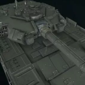 Military T90 Russian Tank 3d model