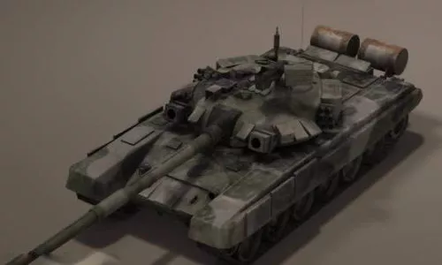 Russian T38 Amphibious Light Tank 3d model