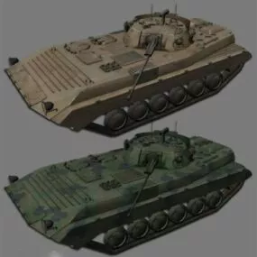 Weapon Russian Type-90 Tank 3d model