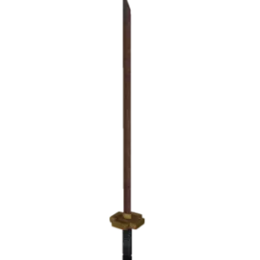 Weapon Rusty Sword 3d model