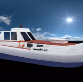 Minnow Boat Vehicle 3d model