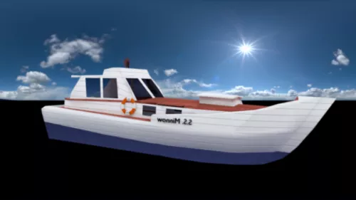 Supply Spaceship 3d model