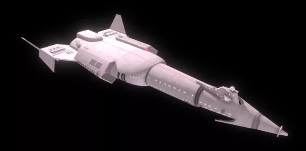 New Generation Star Spaceship 3d model
