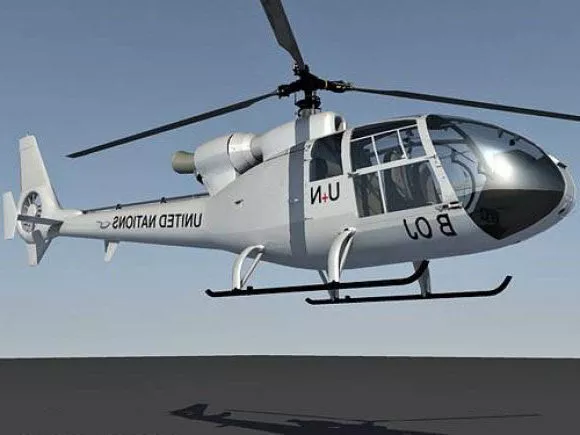 Apache Ah64 Helicopter 3d model