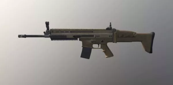 Scar-l Gun Weapon 3d model Scar-l Gun Weapon 3d model