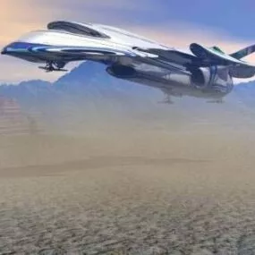 Sd85 Cargo Spaceship 3d model