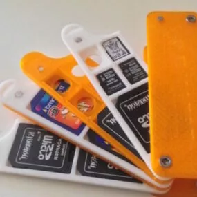Sd Micro Sd Holder Printable 3d model