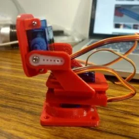 Sg90 Servo Gimbal Printable 3d model