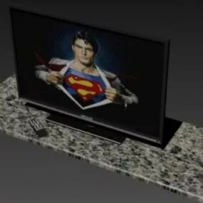 Sinotec 42inch Tv 3d model
