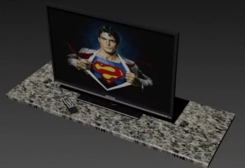 Sinotec 42inch Tv 3d model Sinotec 42inch Tv 3d model