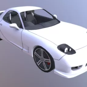 Srt Dodge Car 3d model
