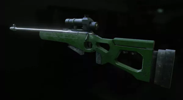 Mauser Rifle With Stand 3d model