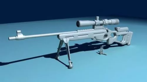 Army Sniper Rifle 3d model