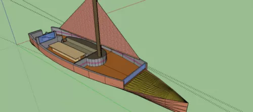 Bulk Cargo Ship 3d model