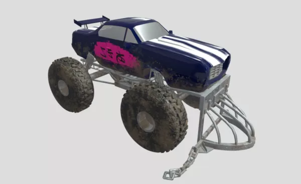 Sci-fi Vehicle Sami Reid 3d model Sci-fi Vehicle Sami Reid 3d model