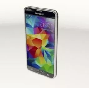 Samsung Galaxy S5 Smartphone 3d model