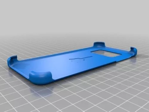 Printable Samsung Galaxy S8 Case 3d model Printable Samsung Galaxy S8 Case 3d model