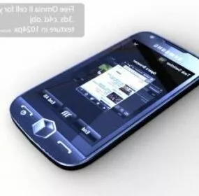 Samsung Omnia Ii Phone 3d model