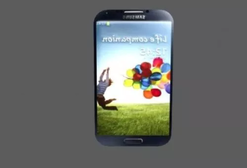 Samsung S4 Phone 3d model Samsung S4 Phone 3d model
