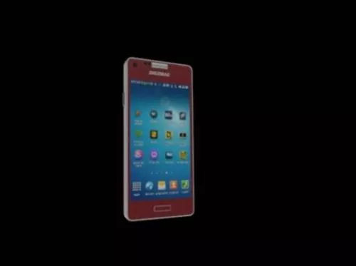 Simple Smartphone Concept 3d model