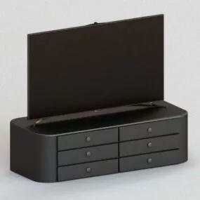 Samsung Smart Tv 55 Inch With Stand 3d model