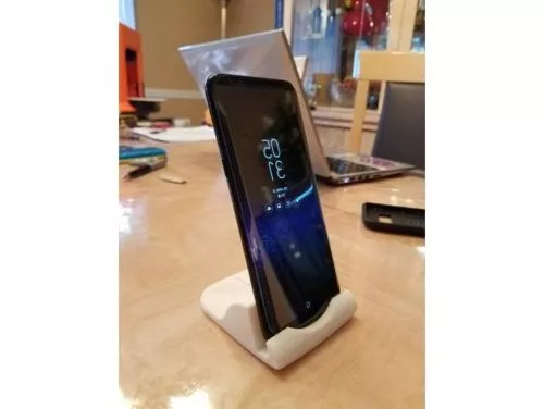 Printable Samsung S8 Plus Stand 3d model Printable Samsung S8 Plus Stand 3d model