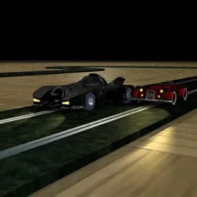 Scalextric Racing System Game 3d model