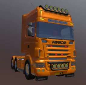 Scania Heavy Truck 3d model