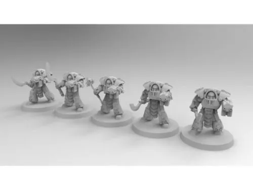Scarab Terminator Builder Character 3d model Scarab Terminator Builder Character 3d model