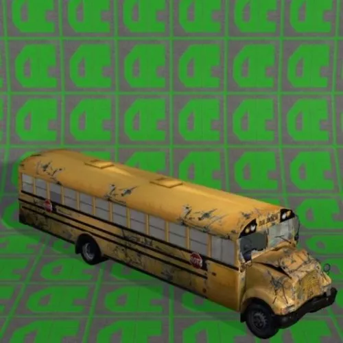 Common Bus Stop Station 3d model