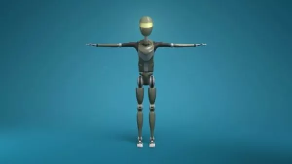 Robot Rider Man 3d model