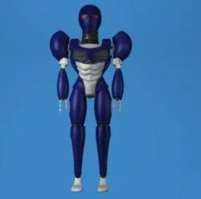Sci-fi Robot Droid 3d model