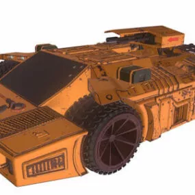 Sci-fi Future Vehicle 3d model