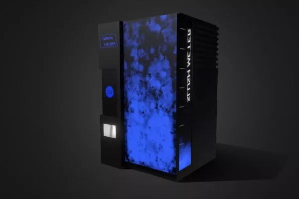 Scifi Portal Scene 3d model